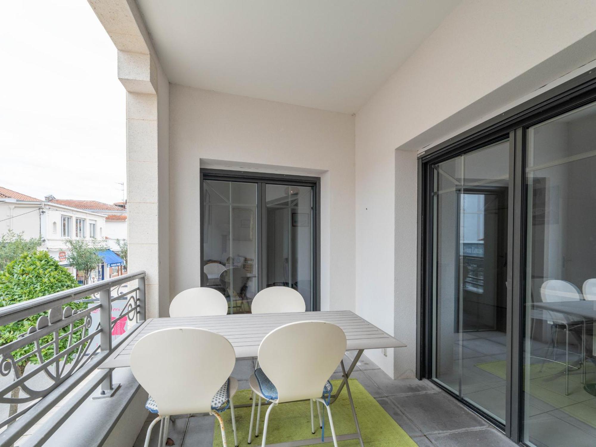 T3 En Centre-Ville D'Arcachon, Proche Plage, Balcons, Parking, Ascenseur Et Wi-Fi - Fr-1-319-440 Buitenkant foto